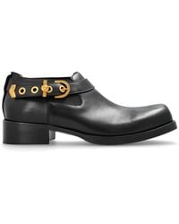 Versace - Leather Ankle Boots - Lyst