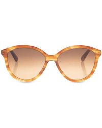 Chloé - Cat-Eye Sunglasses With A Tortoiseshell Finish - Lyst