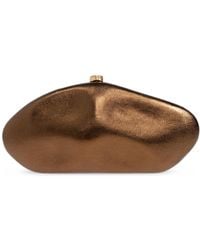 Cult Gaia - Leather Clutch 'The Caldera' - Lyst