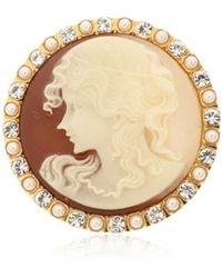 Dolce & Gabbana - Brass Brooch - Lyst