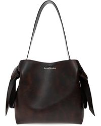 Acne Studios - Leather Tote Bag 'Musubi' - Lyst