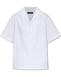 LACOSTE RUNWAY - Shirt With Logo - Lyst