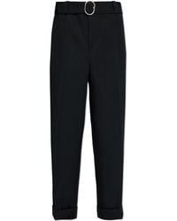 Jil Sander - Trousers With Belt - Lyst