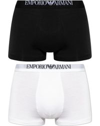 Emporio Armani - 2-Pack Of Boxers - Lyst