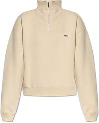 Jacquemus - Sweatshirt With A Stand-Up Collar - Lyst