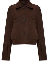 Arma - Suede Jacket 'Emy' - Lyst