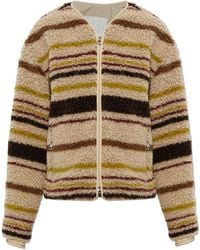Moncler - Cardigan With Logo Patch - Lyst