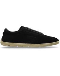 Giorgio Armani - Suede Sports Shoes - Lyst