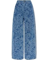 adidas Originals - Wide-Leg Jeans - Lyst