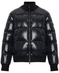 Moose Knuckles - Down Jacket With Stand-Up Collar - Lyst