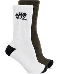 AllSaints - 2-Pack Of 'Orlando' Socks - Lyst