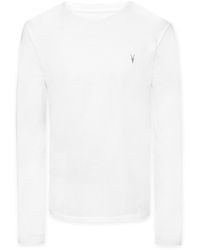 AllSaints - 'Brace' T-Shirt With Long Sleeves - Lyst