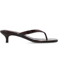 Black Suede Studio - Heeled Mules 'Kendal 35' - Lyst