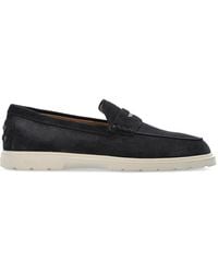 Tod's - Suede Shoes Type Loafers - Lyst