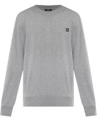 Balmain - Sweater With A Crew Neck - Lyst