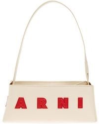 Marni - Shoulder Bag With Logo - Lyst