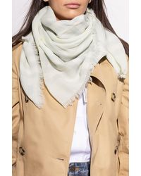 Burberry - Wool Scarf - Lyst