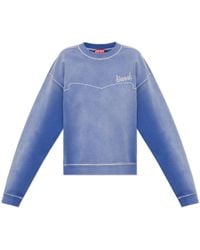 DIESEL - 'F-Crew' Sweatshirt - Lyst
