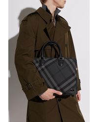 Burberry - 'Grid' Briefcase - Lyst