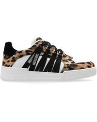 Moschino - Sports Shoes With Logo - Lyst