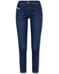 DIESEL - '2017 Slandy' Super Skinny Jeans, - Lyst