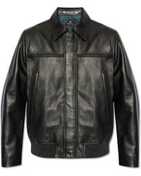 PS by Paul Smith - Leather Jacket, - Lyst