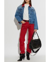 Isabel Marant - Insulated Denim Jacket 'Devyn' - Lyst