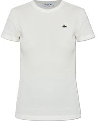 Lacoste - T-Shirt With Logo - Lyst