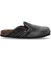 DIESEL - Denim Slides D-Woodstock - Lyst