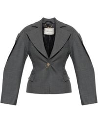 Blumarine - Open-Lapel Blazer - Lyst
