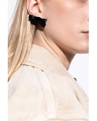 Balenciaga - Bow-Shaped Earrings - Lyst