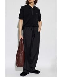 Maison Kitsuné - Polo With Logo Patch - Lyst