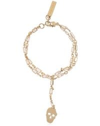 McQueen - Bracelet With Cubic Zirconia - Lyst