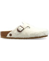 Birkenstock - Birkenstock X Cole Bennett Boston Wooly Moon Slides - Lyst