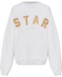 Golden Goose - Sweatshirt With Embroidered Logo - Lyst