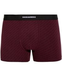 DSquared² - Cotton Boxers With Monogram - Lyst