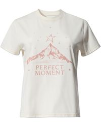 Perfect Moment - T-Shirt With A Vintage Effect - Lyst