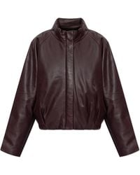IRO - Leather Jacket "Delta" - Lyst