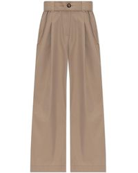 Moncler - Trousers With Wide Legs - Lyst