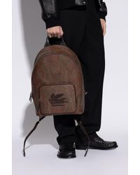 Etro - Backpack With Logo - Lyst