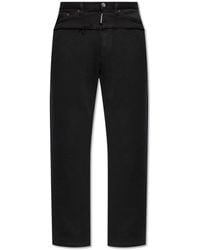 DSquared² - Sweatpants Made Of Combined Materials, - Lyst
