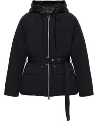 Moose Knuckles - Quilted Jacket With Hood - Lyst