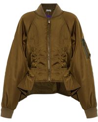 Balmain - Bomber Jacket With Basque - Lyst