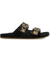 Burberry - Flip-Flops With Logo - Lyst