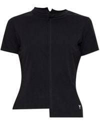 Y-3 - Asymmetrical Cut T-Shirt - Lyst