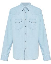 Tom Ford - Denim Shirt With Pockets - Lyst
