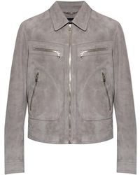 Dolce & Gabbana - Suede Jacket - Lyst