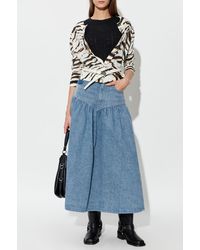 Ganni - Top With A Patch - Lyst