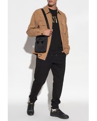 Versace Jeans Couture - Sweatpants With Printed Logo - Lyst