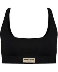 DSquared² - Bra With Logo - Lyst